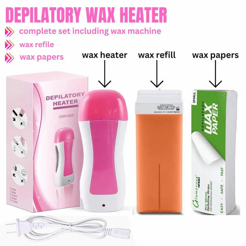 Wax Heater Machine Depilatory Handheld Hair Removal