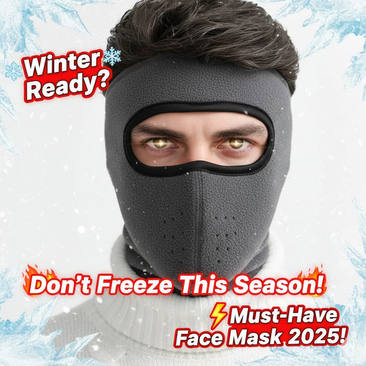 Stay warm and protected this winter with our Winter Thermal Face Mask 2025